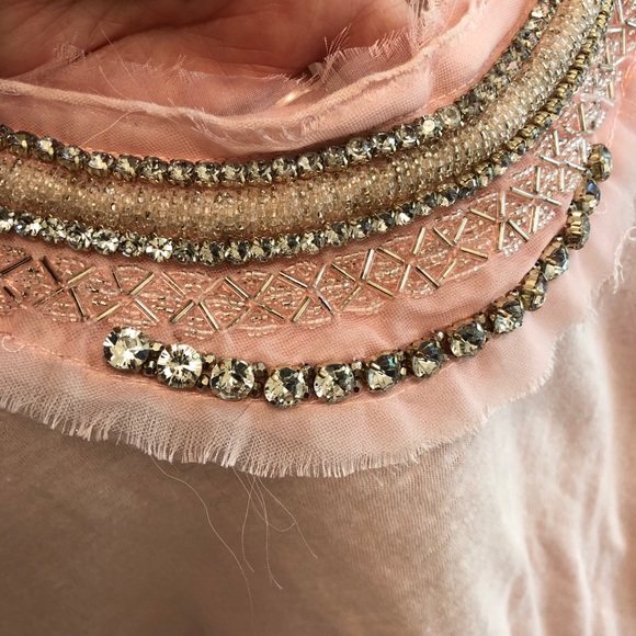 ANTHROPOLOGIE* Deletta NWOT Embellished Top - Picture 4 of 12